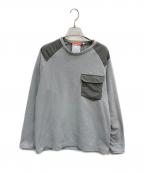 MAMMUTマムート）の古着「Innominata Light ML Crew Neck」｜グレー