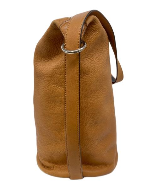 CELINE（セリーヌ）CELINE (セリーヌ) レザーバケツバッグ ブラウン サイズ:表記なしの古着・服飾アイテム