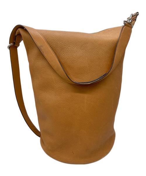 CELINE（セリーヌ）CELINE (セリーヌ) レザーバケツバッグ ブラウン サイズ:表記なしの古着・服飾アイテム