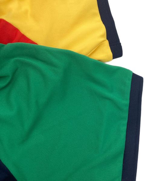 POLO RALPH LAUREN（ポロ・ラルフローレン）POLO RALPH LAUREN (ポロ・ラルフローレン) ポロシャツ レッド×ネイビー サイズ:XXLの古着・服飾アイテム