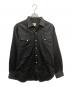 WAREHOUSE（ウエアハウス）の古着「ウエスタンシャツ」｜ブラック