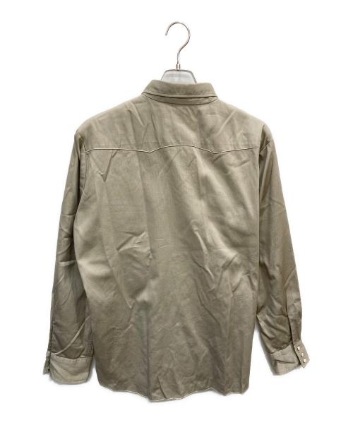WAREHOUSE（ウエアハウス）WAREHOUSE (ウエアハウス) ウエスタンシャツ ベージュ サイズ:SIZE 42の古着・服飾アイテム