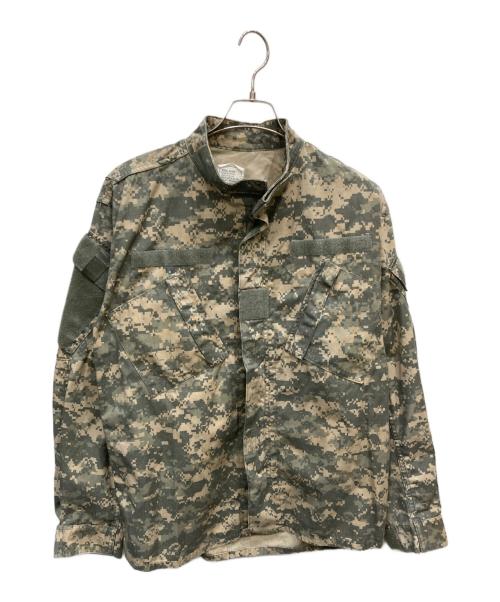 ミリタリージャケット（ミリタリージャケット）ミリタリージャケット (ミリタリージャケット) デジカモジャケット オリーブ サイズ:Mの古着・服飾アイテム
