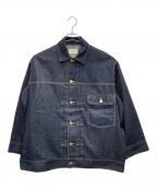 beautiful peopleビューティフルピープル）の古着「selvedge denim big blouson」｜インディゴ