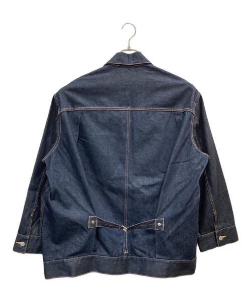 beautiful people（ビューティフルピープル）beautiful people (ビューティフルピープル) selvedge denim big blouson インディゴ サイズ:40の古着・服飾アイテム