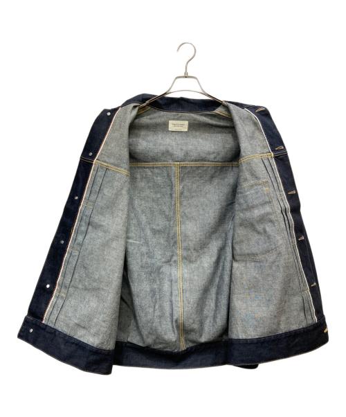 beautiful people（ビューティフルピープル）beautiful people (ビューティフルピープル) selvedge denim big blouson インディゴ サイズ:40の古着・服飾アイテム