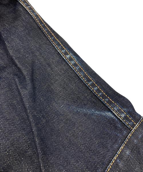 beautiful people（ビューティフルピープル）beautiful people (ビューティフルピープル) selvedge denim big blouson インディゴ サイズ:40の古着・服飾アイテム