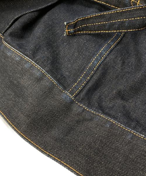 beautiful people（ビューティフルピープル）beautiful people (ビューティフルピープル) selvedge denim big blouson インディゴ サイズ:40の古着・服飾アイテム