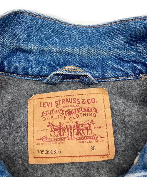 LEVI'S（リーバイス）LEVI'S (リーバイス) デニムジャケット インディゴ サイズ:38の古着・服飾アイテム