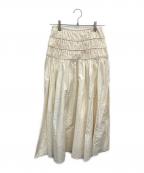 Curensologyカレンソロジー）の古着「パイピングスカート」｜アイボリー