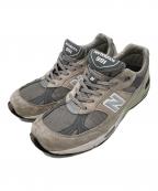 NEW BALANCEニューバランス）の古着「Made in UK 991」｜ライトグレー