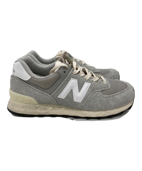 NEW BALANCE（ニューバランス）NEW BALANCE (ニューバランス) ローカットスニーカー ライトグレー サイズ:US6/UK5.5/EUR38.5/24cmの古着・服飾アイテム