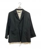 KLASICAクラシカ）の古着「BASTILLE PILGRIM BLAZER」｜ブラック