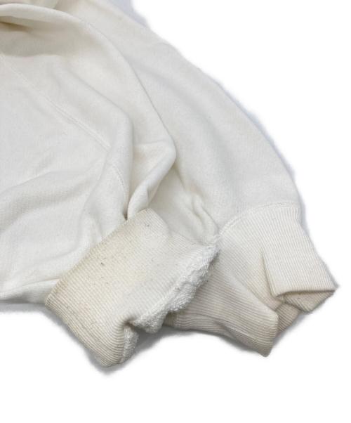 yokosakamoto（ヨウコサカモト）yokosakamoto (ヨウコサカモト) クルーネックスウェット ホワイト サイズ:Lの古着・服飾アイテム