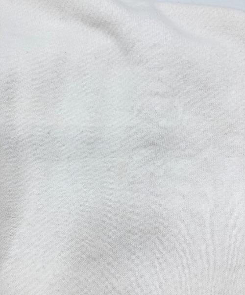 yokosakamoto（ヨウコサカモト）yokosakamoto (ヨウコサカモト) クルーネックスウェット ホワイト サイズ:Lの古着・服飾アイテム