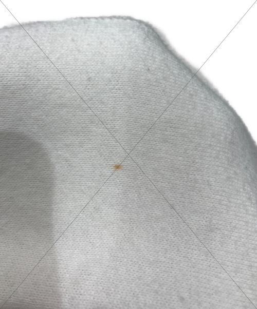 yokosakamoto（ヨウコサカモト）yokosakamoto (ヨウコサカモト) クルーネックスウェット ホワイト サイズ:Lの古着・服飾アイテム