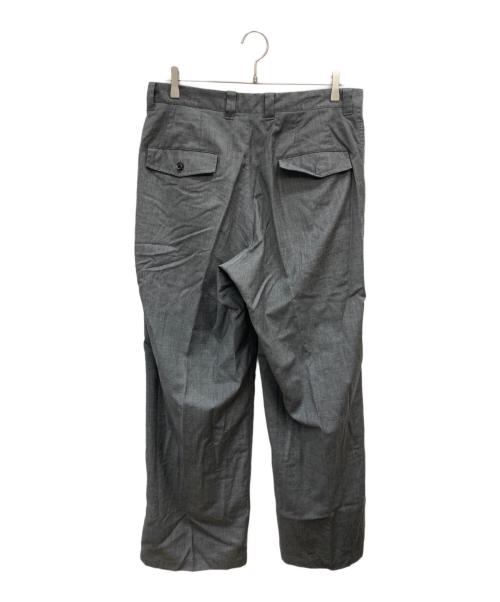 RAKINES（ラキネス）RAKINES (ラキネス) モヘア混スラックス グレー サイズ:SIZE 3の古着・服飾アイテム