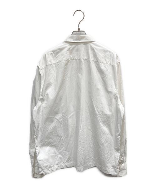 DRIES VAN NOTEN（ドリスヴァンノッテン）DRIES VAN NOTEN (ドリスヴァンノッテン) CORRAN 1464 M.W.SHIRT ホワイト サイズ:Lの古着・服飾アイテム