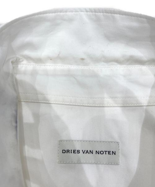 DRIES VAN NOTEN（ドリスヴァンノッテン）DRIES VAN NOTEN (ドリスヴァンノッテン) CORRAN 1464 M.W.SHIRT ホワイト サイズ:Ⅼの古着・服飾アイテム