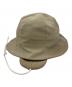MY BEAUTIFUL LANDLET (マイビューティフルランドレット) GABERDINE BUCKET HAT ブラウン サイズ:表記なし：5000円
