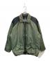 KENZO JEANS（ケンゾージーンズ）の古着「90s 北斎タグダウンジャケット」｜カーキ