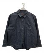 NIKE×JORDANナイキ×ジョーダン）の古着「ボタンダウンシャツ」｜ブラック