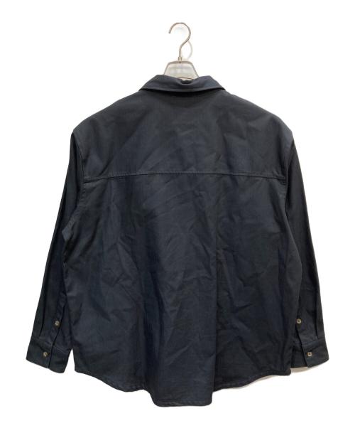 NIKE（ナイキ）NIKE (ナイキ) JORDAN (ジョーダン) ボタンダウンシャツ ブラック サイズ:XLの古着・服飾アイテム