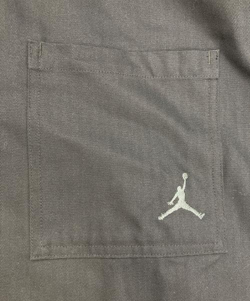 NIKE（ナイキ）NIKE (ナイキ) JORDAN (ジョーダン) ボタンダウンシャツ ブラック サイズ:XLの古着・服飾アイテム