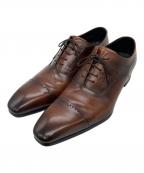 REGALリーガル）の古着「ストレートチップレザーシューズ」｜ブラウン