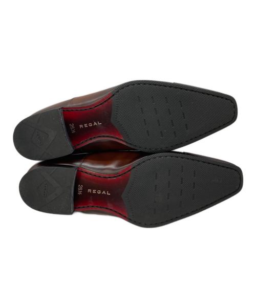 REGAL（リーガル）REGAL (リーガル) ストレートチップレザーシューズ ブラウン サイズ:26 1/2aの古着・服飾アイテム