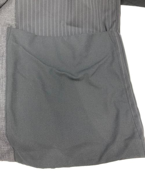 Soe（ソーイ）SOE (ソーイ) CRAZY FABRIC JACKET ブラック サイズ:2の古着・服飾アイテム