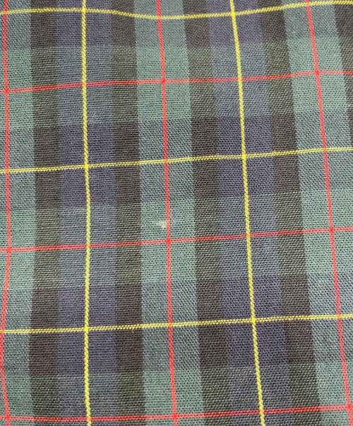 mizuiro-ind（ミズイロインド）mizuiro-ind (ミズイロインド) チェックシャツワンピース グリーン サイズ:表記なしの古着・服飾アイテム