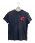 MONCLER（モンクレール）の古着「MAGLIA SCOLLO AV Tシャツ」｜ネイビー