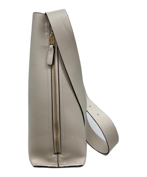 ROPE（ロペ）ROPE (ロペ) サイドジップショルダーバッグ ベージュ サイズ:表記なしの古着・服飾アイテム