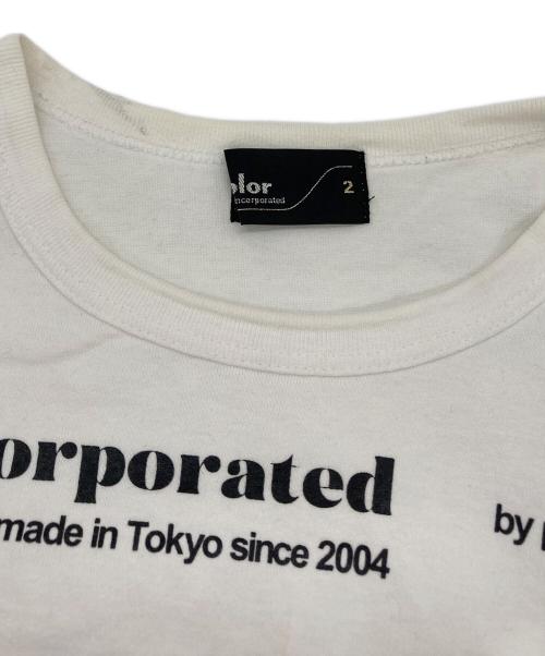 KOLOR（カラー）KOLOR (カラー) プリントTシャツ ホワイト サイズ:2の古着・服飾アイテム