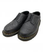 Dr.Martensドクターマーチン）の古着「メダリオンレザーシューズ」｜ブラック