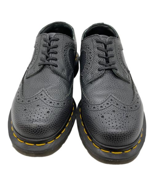 Dr.Martens（ドクターマーチン）Dr.Martens (ドクターマーチン) メダリオンレザーシューズ ブラック サイズ:4の古着・服飾アイテム