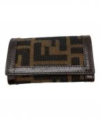 FENDIフェンディ）の古着「キーケース」｜ブラウン