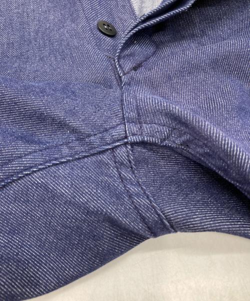 mont saint Martin（モンサンマルタン）mont saint Martin (モンサンマルタン) 70sデニムイージーパンツ ネイビー サイズ:44の古着・服飾アイテム