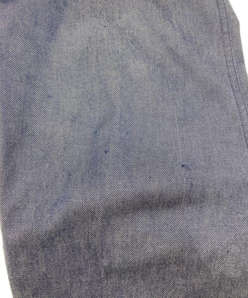 mont saint Martin（モンサンマルタン）mont saint Martin (モンサンマルタン) 70sデニムイージーパンツ ネイビー サイズ:44の古着・服飾アイテム