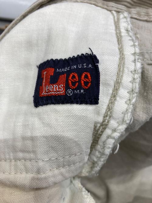 LEE Leens（リー リーンズ）LEE Leens (リー リーンズ) 60~70s コーデュロイパンツ ベージュ サイズ:表記なしの古着・服飾アイテム