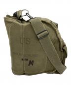 MILITARYミリタリー）の古着「ガスマスクバック」｜オリーブ