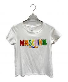 MOSCHINO SWIM（モスキーノ スイム）の古着「プリントTシャツ」｜ホワイト