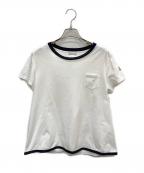 MONCLERモンクレール）の古着「ポケットTシャツ」｜ホワイト