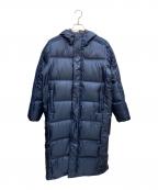 adidasアディダス）の古着「ダウンコート」｜ネイビー