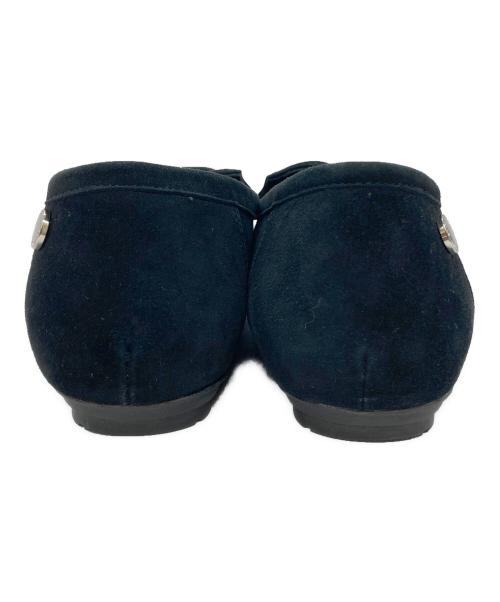 卑弥呼（ヒミコ）卑弥呼 (ヒミコ) ふわふわモカシン ブラック サイズ:23の古着・服飾アイテム