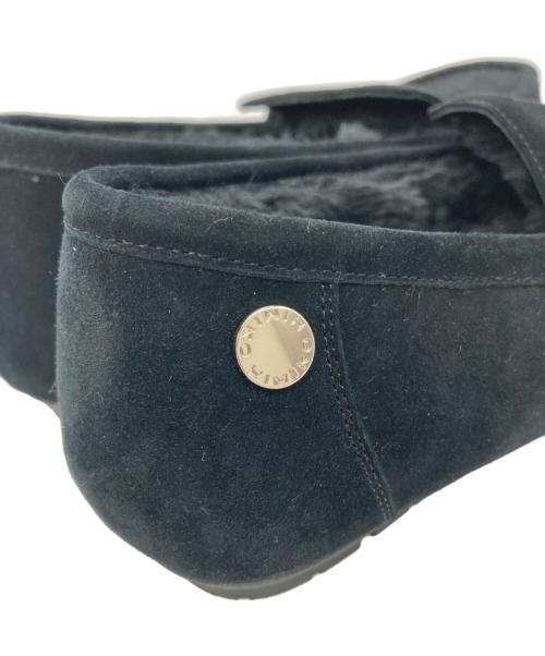 卑弥呼（ヒミコ）卑弥呼 (ヒミコ) ふわふわモカシン ブラック サイズ:23の古着・服飾アイテム