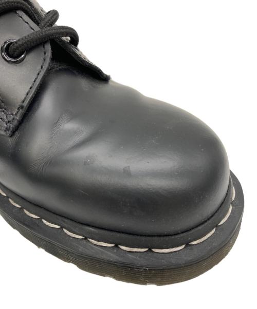 Dr.Martens（ドクターマーチン）Dr.Martens (ドクターマーチン) BLACK SMOOTH WHITE STITCH ブラック サイズ:UK7/EU41/US8（M）/US9（W）の古着・服飾アイテム