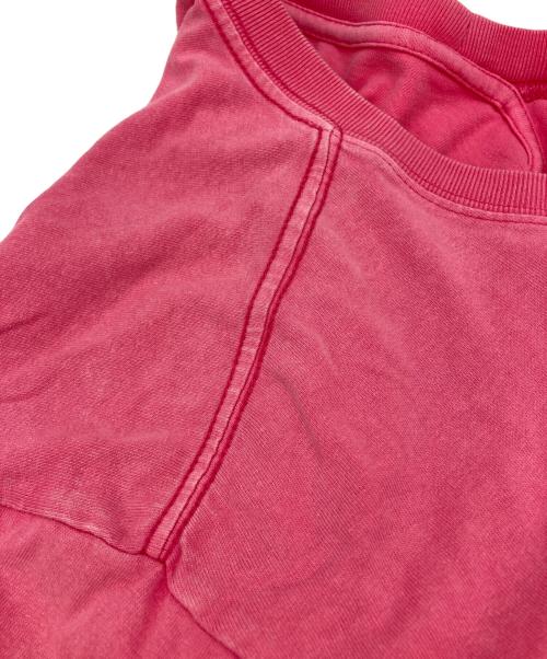 stussy（ステューシー）stussy (ステューシー) ロングカットソー ピンク サイズ:Lの古着・服飾アイテム