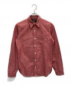 RRLダブルアールエル）の古着「シャンブレーシャツ」｜レッド